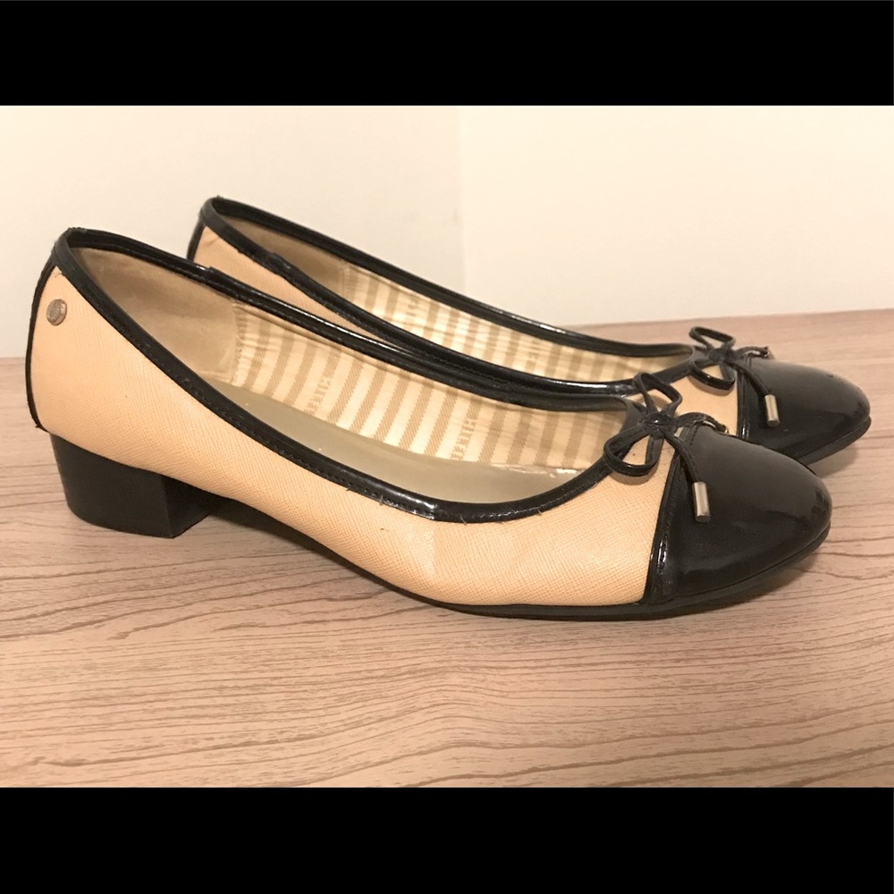 Tommy Hilfiger Two Tone Heeled Flats Size 8